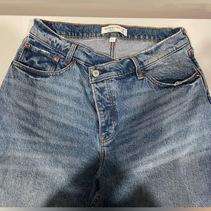 COPY - Abercrombie & Fitch Curve Love High Rise Dad Jean
